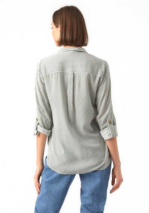 Vero Moda Bumpy Striped Shirt, Laurel Wreath & Snow White