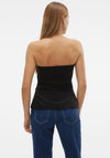 Vero Moda Alora Tailored Bandeau Top, Black