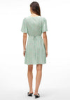 Vero Moda Alba Floral Print Shirt Dress, Silt green