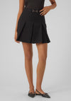 Vero Moda Clea Pleated Mini Skirt, Black