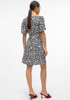 Vero Moda Alba Floral Print Dress, Black