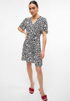Vero Moda Alba Floral Print Dress, Black