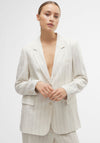 Vero Moda Mindy Pinstripe Blazer, Beige