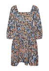 Vero Moda Ginny Floral Mini Dress, Black
