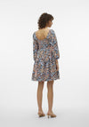 Vero Moda Ginny Floral Mini Dress, Black