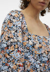 Vero Moda Ginny Floral Mini Dress, Black