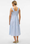 Vero Moda Jackie Smock Midi Dress, Skyway