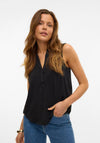 Vero Moda Naja V-Neck Top, Black