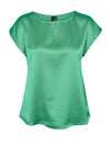 Vero Moda Merle Material Mix Top, Katydid