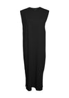 Vero Moda Panna Glenn T-Shirt Midi Dress, Black
