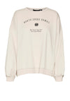 Vero Moda Maly Sia Oversize Sweatshirt, Pumice Stone