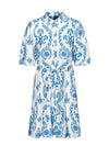 Vero Moda Dicthe Mini Shirt Dress, Snow White & Blue