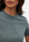 Vero Moda Paulina Short Sleeve T Shirt, Green