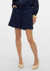 Vero Moda Hay New Broderie Lace Shorts, Navy