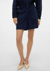 Vero Moda Hay New Broderie Lace Shorts, Navy