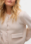 Vero Moda Apple Bomber Cardigan, Cream