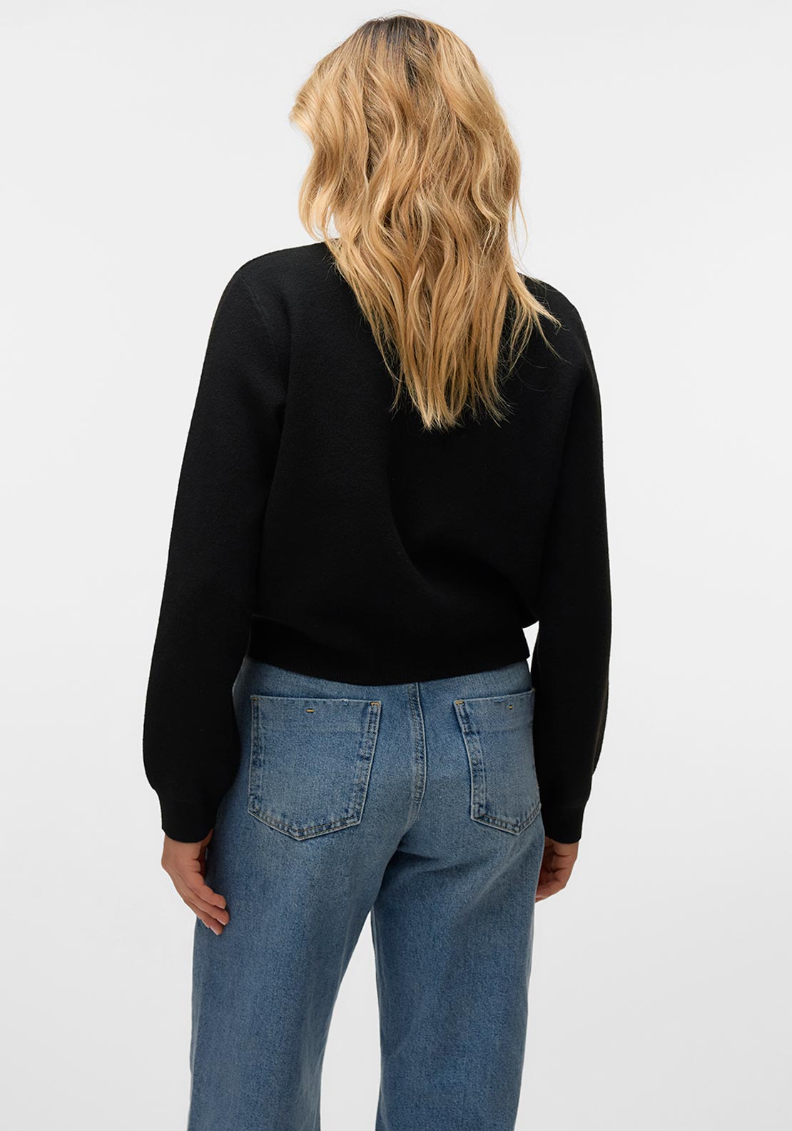Vero Moda Apple Bomber Cardigan, Black