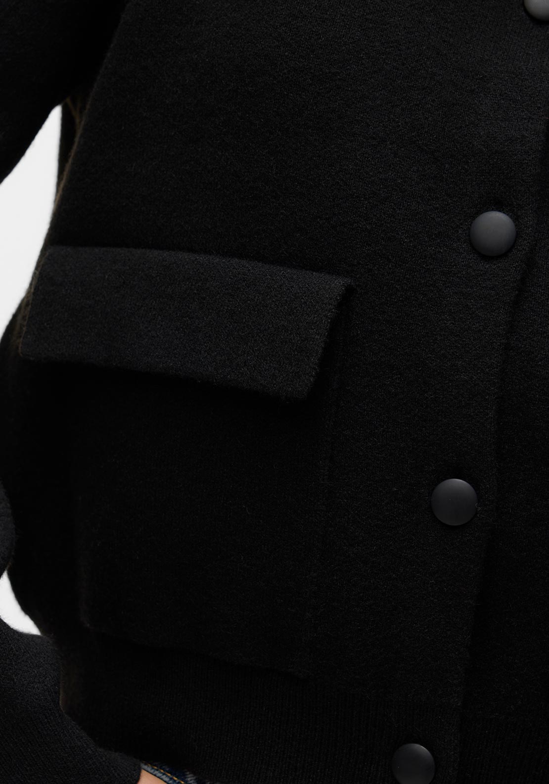 Vero Moda Apple Bomber Cardigan, Black