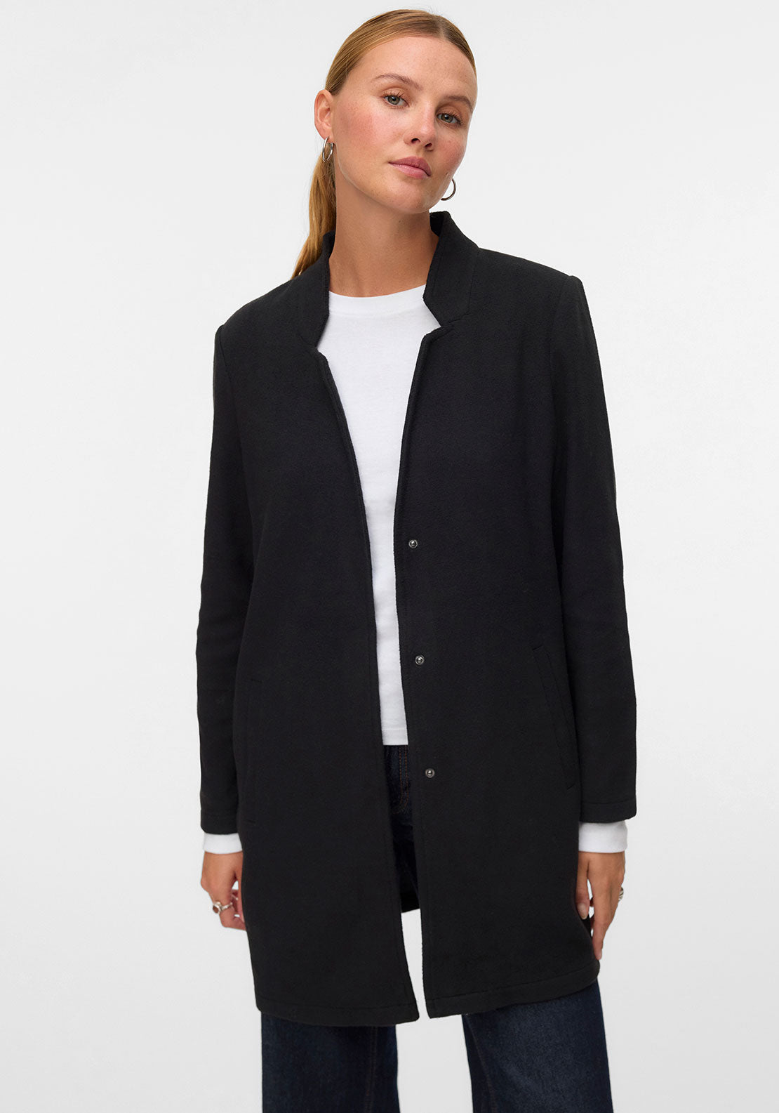 Vero Moda Brushed Katrine Jacket, Black