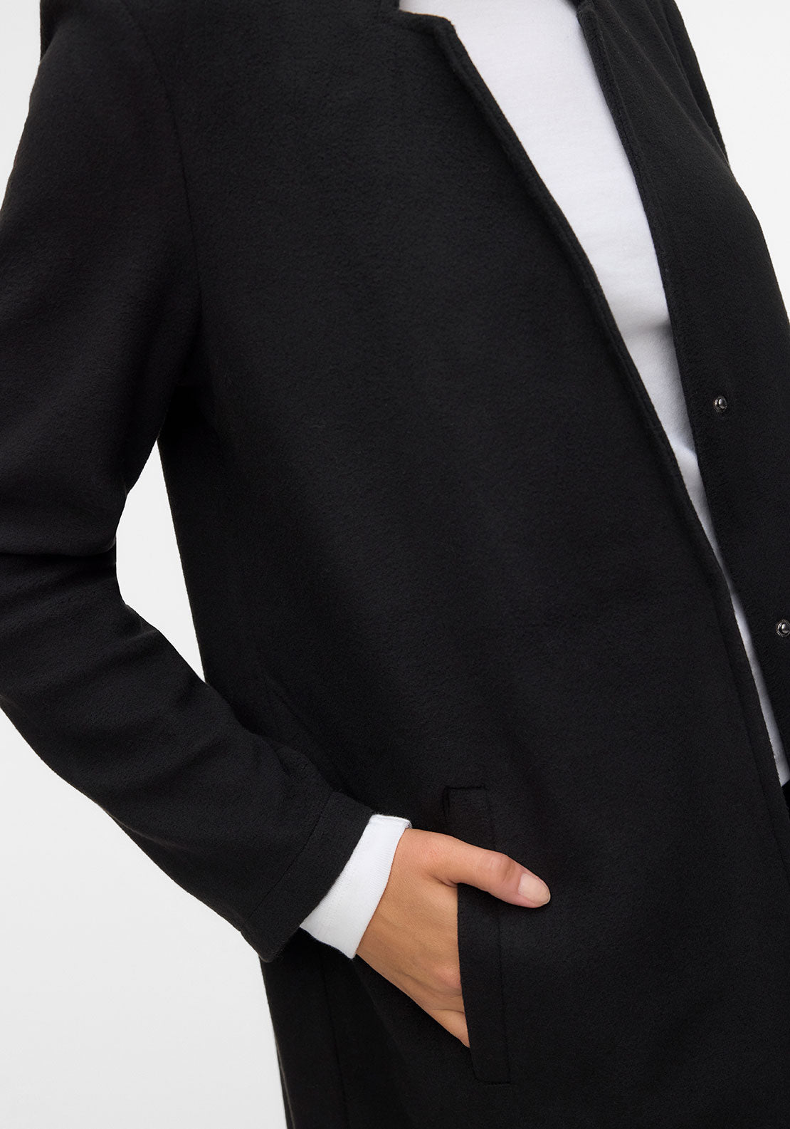 Vero Moda Brushed Katrine Jacket, Black