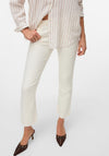 Vero Moda Straight Leg Jeans, White