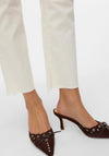 Vero Moda Straight Leg Jeans, White