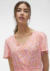 Vero Moda Easy Floral Short Dress, Show White & Henry
