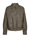 Vero Moda Vintage Short Coated Jacket, Bungee Cord