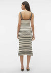 Vero Moda Minou Crochet Dress, Birch & Black