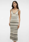 Vero Moda Minou Crochet Dress, Birch & Black