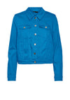 Vero Moda Wild Soya Short Denim Jacket, Ibiza Blue