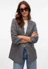 Vero Moda Frida Single Breasted Blazer, Grey