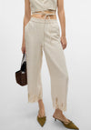 Vero Moda Soffie Lace Detail Culottes, Beige