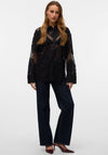Vero Moda Mussa Sheer Lace Shirt, Black