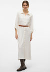 Vero Moda Becca Belted Shirt Dress, White