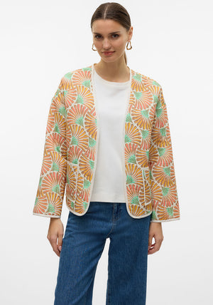 Vero Moda Cali Printed Jacket, Multi Coloured