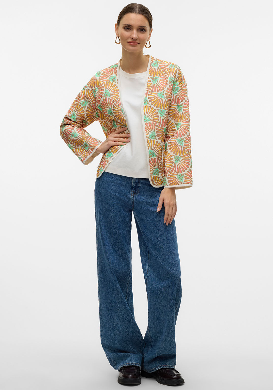 Vero Moda Cali Printed Jacket, Multi Coloured