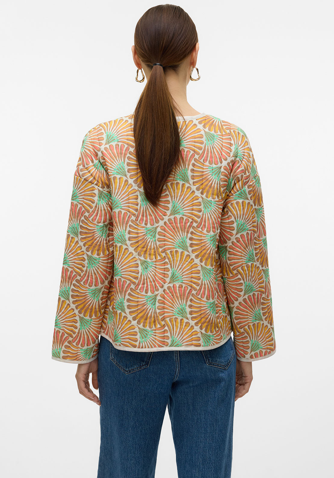 Vero Moda Cali Printed Jacket, Multi Coloured