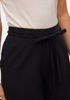 Vero Moda Nethe Linen Blend Long Shorts, Black