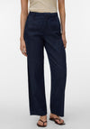 Vero Moda Zelda Barrel Jeans, Dark Blue