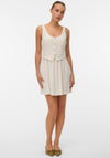 Vero Moda Isse Linen Waistcoat Mini Dress, Ecru