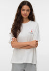 Vero Moda Zanda Cullinary Back Graphic T-Shirt, White