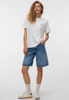 Vero Moda Zanda Fries Back Graphic T-Shirt, White