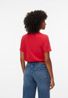 Vero Moda Maja Paulina Floral Print T-Shirt, Red