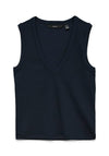 Vero Moda Chloe Basic Deep V-Neck Vest, Black