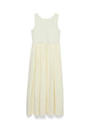 Vero Moda U-Neck A-Line Midi Dress, White