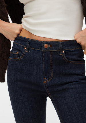 Vero Moda Aware Flash Wide Leg Jeans, Blue