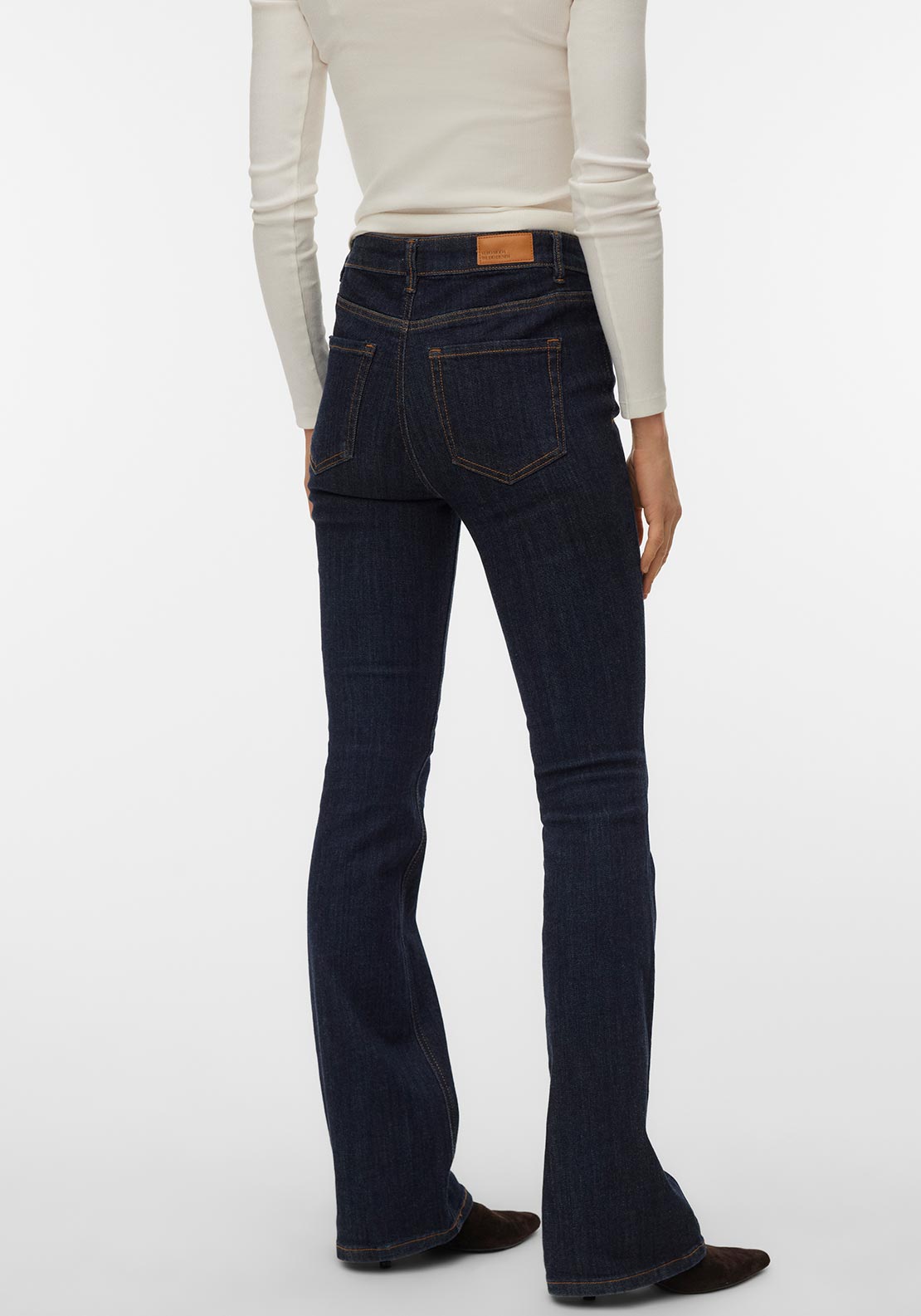 Vero Moda Aware Flash Wide Leg Jeans, Blue
