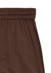 Vero Moda Caia Mid Waist Wide Leg Trousers, Brown