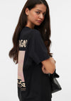 Vero Moda Metha Caty Copenhagen Back Graphic T-Shirt, Black